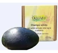 Kijani Activated Charcoal Solid Shampoo for Sensitive Scalp 70 gr