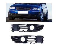 KIJKDSR Car Front Bumper Fog Lamp Grille Fog Light Cover Frame 3B0853665L 3B0853666L For VW For P&assat B5 W8 2001 2002 2003 2004 2005