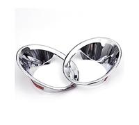 KIJKDSR Car Front Fog Light Lamp Cover Trim Fog Light Lampshade For B&MW X1 F48 2016 2017 2018 2019 Auto Styling Accessories(Chrome Silver)