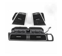KIJKDSR For Audi Q5 2008-2018 LHD Car Front Dashboard Central Air Conditioner Outlet Left Right AC Vent Panel Car Air Conditioning Vent(LHD 3PCS)