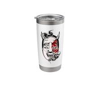 Kijo Demon Japanese Hannya Mask Stainless Steel Insulated Tumbler