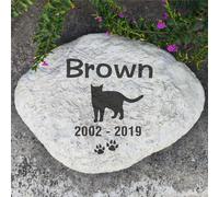 KIJyfgTR Personalised Garden Stone Memorials For Pets