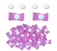 KIKAWORD 200PCS Disposable Compressed Towel Mini Coin Style,Travel Minis Towel,Mini Travel Essentials,Disposable Non Woven Fabrics Compressed Towels Tablets for Travel, Home, Outdoor Sports, Hiking