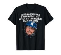 Kiké Hernández Back 2 Back Champs Quote MLBPA T-Shirt