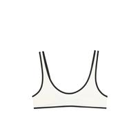 Kiki de Montparnasse contrast bikini top - White XS-S-M-L