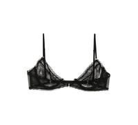 Kiki de Montparnasse Dahlia lace demi bra - Black 32A-32B-32C-32D