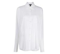 Kiki de Montparnasse Girlfriend long-sleeved shirt - White XS-S