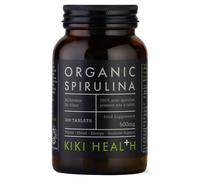 KIKI Health 100% Raw Organic Spirulina - 200 x 500mg Tablets