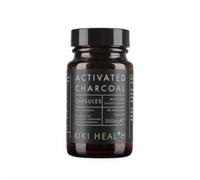 Kiki Health Activated Charcoal Powder Capsules, 60-Count
