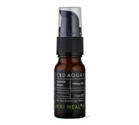 KIKI Health - CBD Aqua+ Curcumin Edition 400mg, 10 ml - Blended with 95% Curcumin - THC-Free, Highly Bioavailable, Water-Soluble CBD Formula - Full Spectrum Extract, Organically Grown