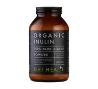 KIKI Health Organic Inulin Powder | Digestive Wellness Prebiotic Dietary Supplement for Gut Health and Regularity | 93% Plant-Based Soluble Fibre for Digestive Comfort | Wheat and Gluten-Free - 250g