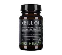 KIKI Health Krill Daily Wellness Support Oil 590mg Liquid Capsules - 30 Capsules