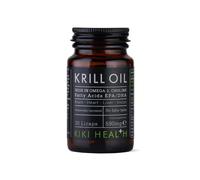 KIKI Health Krill Oil Softgels – High Strength 590mg, EPA & DHA, Gluten Free – 30 Capsules