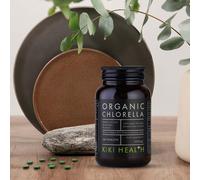 Kiki Health Organic Chlorella 500mg 200 Tablets Rich in Vitamin D and B12