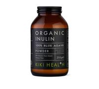 KIKI Health Organic Inulin Powder | Digestive Wellness Prebiotic Dietary Supplement for Gut Health and Regularity | 93% Plant-Based Soluble Fibre for Digestive Comfort | Wheat and Gluten-Free - 250g