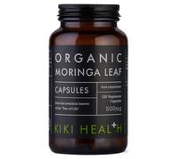 KIKI Health Organic Moringa Leaf - 120 x 500mg Vegicaps