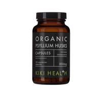 KIKI Health Organic Psyllium Husks - 120 Vegicaps