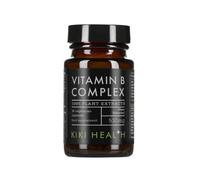Kiki Health Vitamin B Complex – Plant-Based B1 B2 B3 B5 B6 B7 B9 B12 – 30 Vegan Capsules