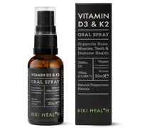 Vitamin D3 + K2 Oral Spray, 30ml - 3,500 IU, 100μg K2 (MK7) - Supports Bones, Teeth, Muscles & Immune Health - Plant-Based, Fast-Absorbing - Vegan, Sugar-Free, Non-GMO