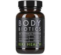 KIKI Healthy Kiki Health - Body Biotics Capsules | Probiotic Support, 400mg - 120 Vegan Capsules