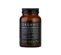 KIKI Multi-Mushroom Extract Blend, Organic - 60 Vegan Capsules