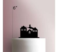 Kiki?s Delivery Service- Acrylic Cake Topper 5 Inch Width/White