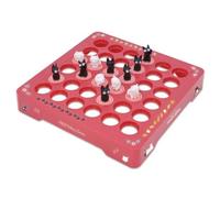 Kiki’s Delivery Service Jiji & Lily Reversi Game - Official Studio Ghibli 3D Mascot Board Game - 6x6 Grid Compact Othello Style with Tic-Tac-Toe Option - Includes Jiji & Lily Pieces, Stands, Game Boar