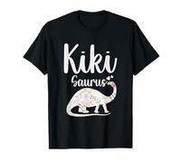 Kiki Saurus Grandma Mother's Day Thanksgiving Christmas T-Shirt