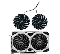 KIKIFAN 2pcs 87mm PLD09210S12HH 1660 Super GPU Fan for MSI GeForce GTX 1660 Super 1660Ti RTX 2060 Ventus XS OC Cooling Graphics Card Fan