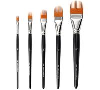 KIKIGOAL 5PCS Rake & Comb Texture Brushes for Acrylic