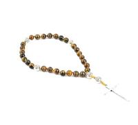 KIKILA Handmade 8mm Anglican Prayer Beads Rosary Natural Stone Beads with Cross Custom Rosary, M, Stone, No Gemstone