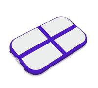 KIKILIVE Inflatable Gymnastics Mat 100x60cm, 10cm/20cm Thick Tumbling Mat with Pump & Carry Bag, Inflatable Gymnastics Block for Home Training, Cheerleading, Yoga & Water Fun