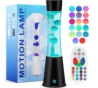 KIKILIVE Liquid Motion LED Lamp - 17 Color Changing RGB Lights with Remote, Mood Lighting for Home/Office Decor