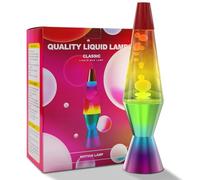 KIKILIVE Mood Lamp, Liquid Motion Lamps Night Lamp-Motion Desk Decor for Stress Relief & Focus, Energy-Saving LED with Remote Control, Handcrafted Kinetic Art for Relaxing/Office/Gift