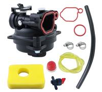 KIKITE Carburetor 799583 Compatible with Briggs and Stratton 593261 595656 300E 450E 500E 550E 550EX 08P500 09P602 09P702 Series Engine Lawn Mower Carb Kit