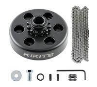 KIKITE Go Kart Clutch 3/4" Bore 12 Tooth,Centrifugal Clutch 12T with #35 Chain for Go Karts Minibike Compatible with Honda Kart Engines，Predator 212 Centrifugal Clutch