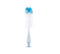 Kikka Boo 2-in-1 Bottle & Teat Brush - Blue
