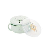 Kikka Boo 2 In 1 Snack Bowl - Savanna Mint