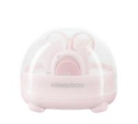 Kikka Boo Bear Design Manicure Grooming Kit - Pink