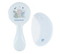 Kikka Boo Comb and Brush With Natural Bristles - Savanna Blue