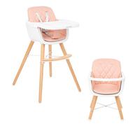 Kikka Boo Highchair Woody 2 In 1 Pink