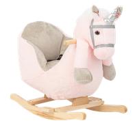 Kikka Boo Pink Unicorn Plush Rocking Toy with Seat