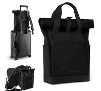 KikkaBoo Cerise Changing Backpack, Mommy Bag, Stroller Attachments, Large Capacity, Portable Changing Mat, Thermal Bag, Waterproof Bag, Multi-Purpose Bag, Black