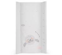 KikkaBoo SEALLY ME Portable Baby Changing Mat 80 x 50 cm - Waterproof and Soft PVC Changing Mat, Beige