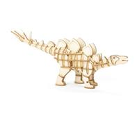 Kikkerland 3D Prehistoric Dinosaur Wooden Jigsaw Puzzle - Stegosaurus