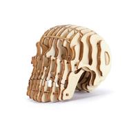 Kikkerland 3D Skull Wooden Ornamental Jigsaw Puzzle