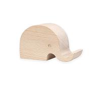 KIKKERLAND Beechwood Elephant Novelty Phone Holder Stand