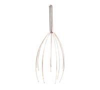 Kikkerland - Copper Head Massager - Flexible Scalp Massager, Scratcher, Tingler for Stress Relief and Relaxation - 24.9 cm x 10.9 cm x 10.9 cm