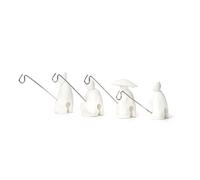 KIKKERLAND CU127 Tea Holder Fisherman S/4