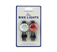 KIKKERLAND Fiets Bike Lights,Cycling Front and Rear Adjustable LED Bike,3 light Modes